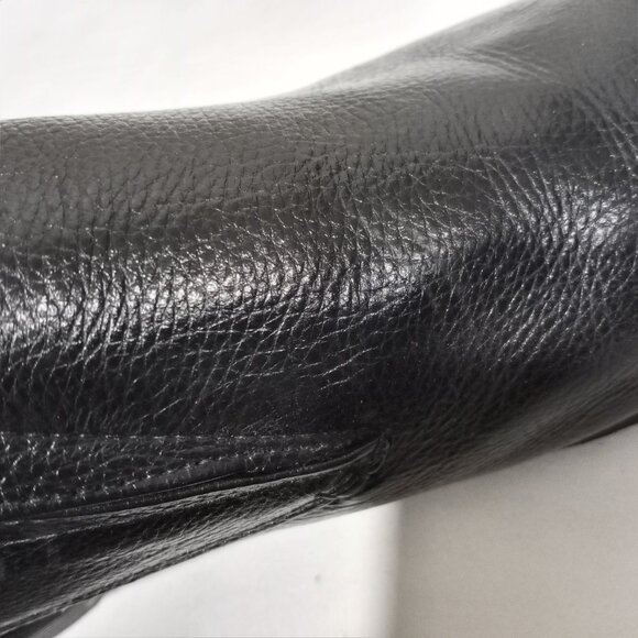 AMERICAN CLASSICS BY DE LA RENTIS SHOES MENS BLACK LEATHER LOAFER SIZE 13 - Picture 8 of 9